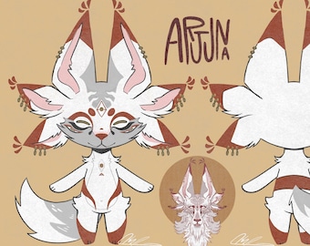 Squishy Furry reference art commissions