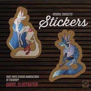 Wizard and Cleric Stickers