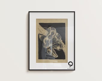 Snake Art Print