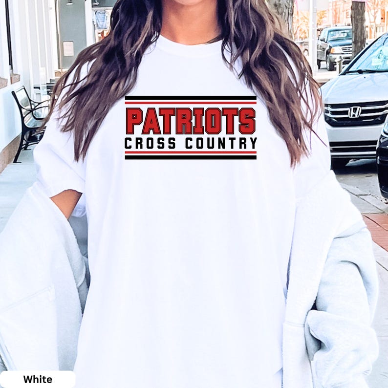 Custom Contry Custom Custom Cross Country Team Shirt, Personalized School Spirit ...