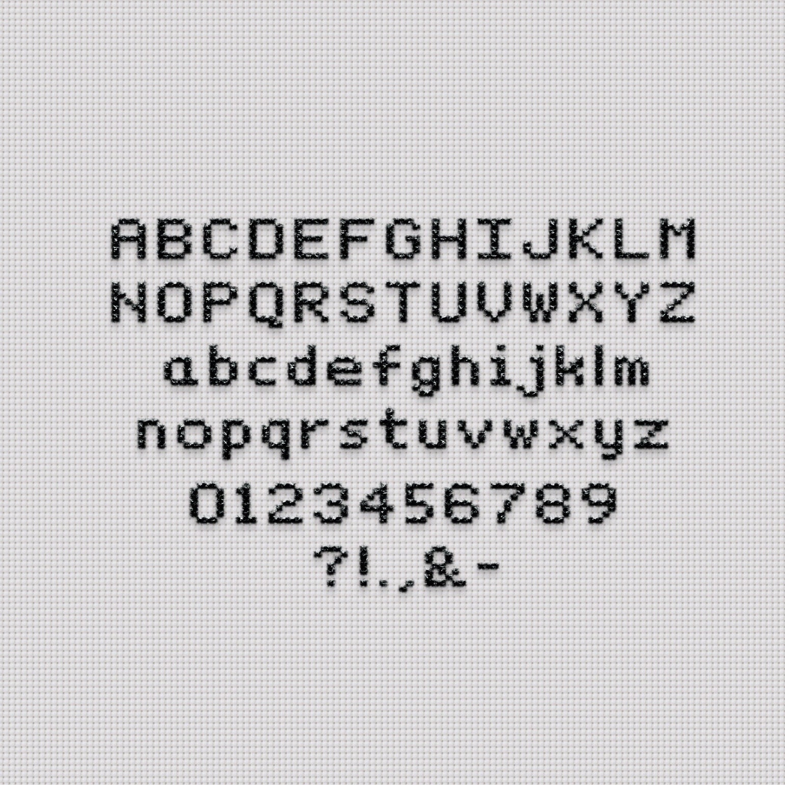 【希少！】Cross stitch letters BIBLE Cross Stitch Letters BIBLE!