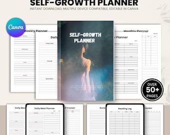 Premium Fitness Planner, Workout Tracker, Health Journal, Wellness Diary, Gym Log, Exercise Planner, Fitness Log
