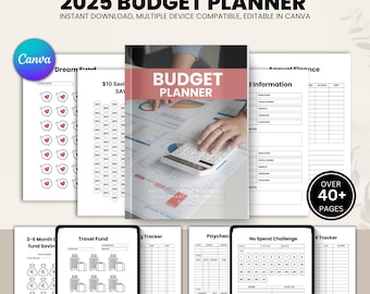 Planejador de orçamento premium, planejador financeiro mensal, rastreador de despesas, caderno de gerenciamento financeiro, presente de finanças pessoais