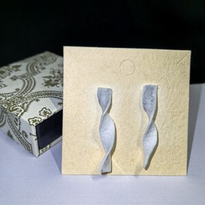 Unique Handmade Porcelain Earrings - One-of-a-Kind Elegance