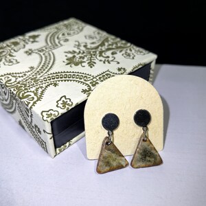 Unique Handmade Porcelain Earrings - One-of-a-Kind Elegance