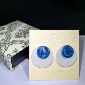 Unique Handmade Porcelain Earrings - One-of-a-Kind Elegance
