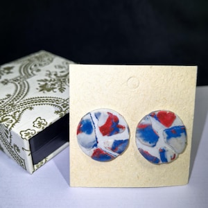 Unique Handmade Porcelain Earrings - One-of-a-Kind Elegance