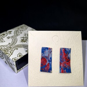 Unique Handmade Porcelain Earrings - One-of-a-Kind Elegance