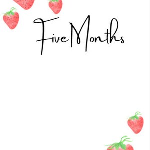Strawberry First Birthday Banner