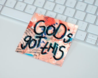 God’s Got This STICKER holographic