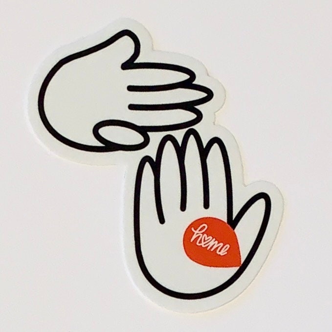 Detroit, MICHIGAN Hand Shape Die Cut Sticker - Etsy