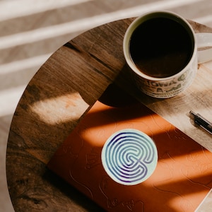 FINGER LABYRINTH Sticker Infused with Tranquility and Artistry