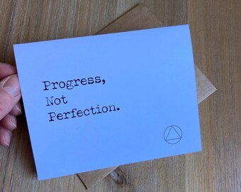 Sobritey card sobriety anniversary card NA AA card clean time sobriety birthday card aa anniversary cards keep coming back one year sobriety