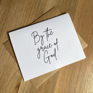 1 year sober card by the grace of god narcotics anonymous anniversary cards