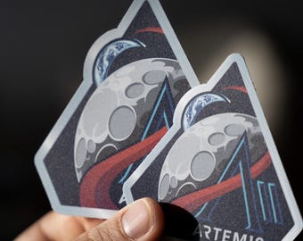 Artemis II Mission Aufnäher Sticker