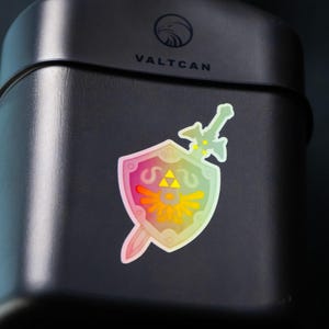 ZELDA Hyland Shield Holographic Sticker