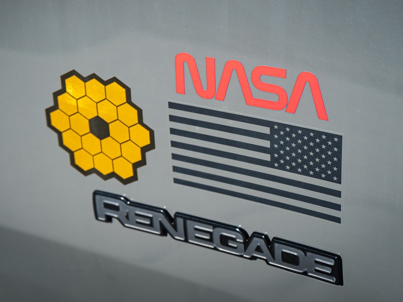NASA Worm Logo Sticker Decal - Etsy