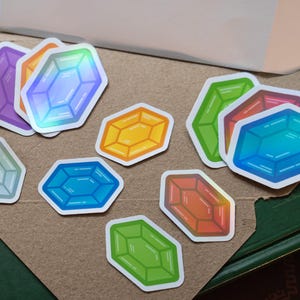 ZELDA Rupees Holographic Sticker