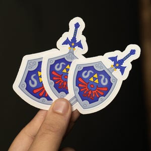 ZELDA Hyland Shield Sticker