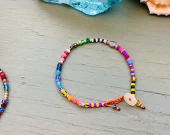 Summer vibes super cute beaded bracelet