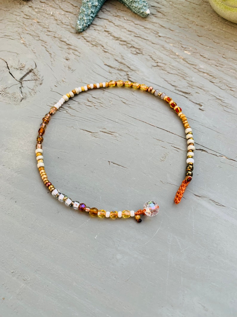 Rio Colourful Beaded Anklets - Etsy