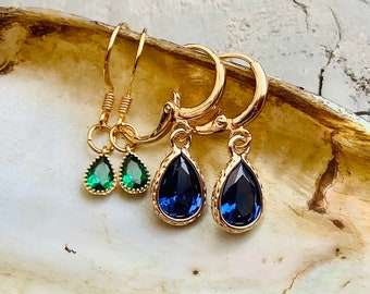 Teardrop earrings