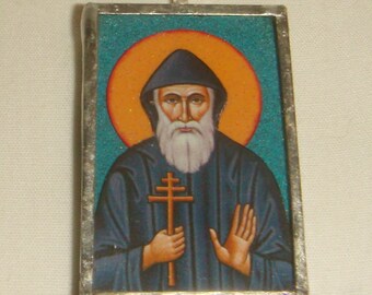 Saint Charbel Makhlouf of Lebanon Pendant inv1779