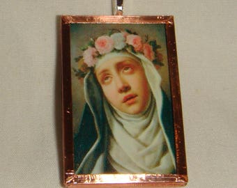St Rose of Lima Pendant inv1940