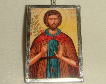 St Euphrosynus the Cook Pendant inv1976