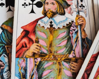 French Tarot playing cards