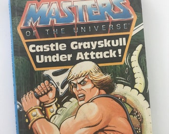 1984 First Edition - Masters of the Universe Castle Grayskull Under Attack! - by John Grant