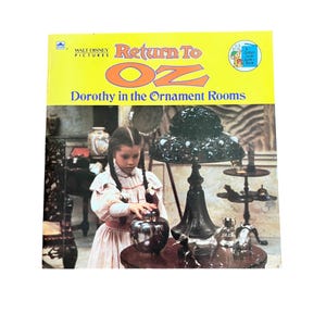 Vintage The Return to Oz Dorothy in the Ornament Rooms -Walt Disney Pictures - A Golden Look Look Book - 1980s