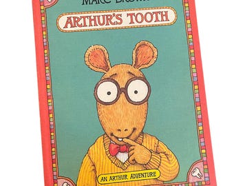 Vintage 1985 Arthurs tand av Marc Brown, fint illustrerad inbunden