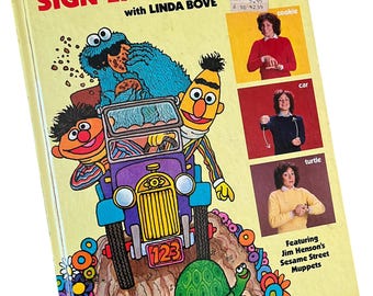 Zabawa w język migowy Ulicy Sezamkowej z 1980 roku z Lindą Bove HC Jimem Hensonem