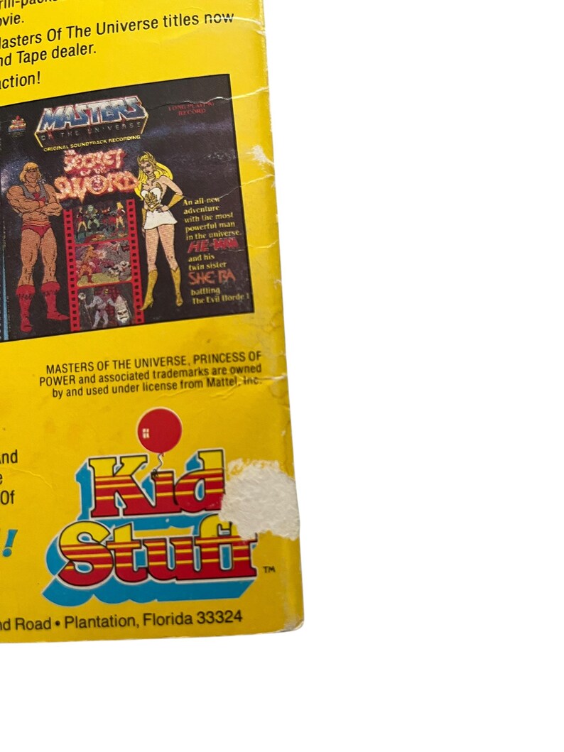 1985 Księżniczka Mocy – Władcy Wszechświata – Sekret Księgi Miecza zdjęcie 4