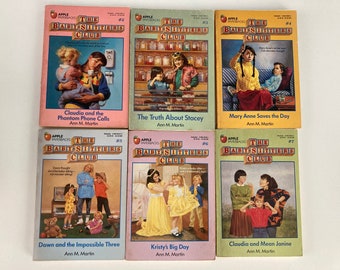 Sold Separately - The Baby Sitters Club Books - Ann M. Martin -Scholastic - Apple Paperbacks -  Book 2 through 29 - Collection