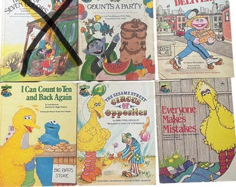 Książki Klubu Książki Ulicy Sezamkowej - Wszyscy popełniają błędy - Cyrk Przeciwieństw Dostawa Specjalna Hrabia liczy imprezę!