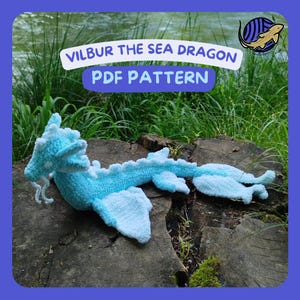 Haakpatroon van Vilbur de zeedraak