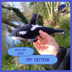 Billy The Orca Crochet Pattern