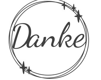 Plik plotera-dziękuję, okrąg z gwiazdami, dziękuję, SVG, PNG, fabuła, dziękuję