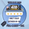 Full carry Mogo STAR WARS partners socios event (1 SLOT) - All rewards (May 2025)