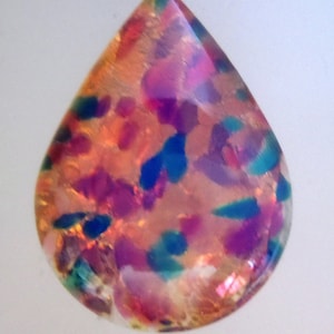 30mmx22mm Pear shaped Pink Opal Cabochons