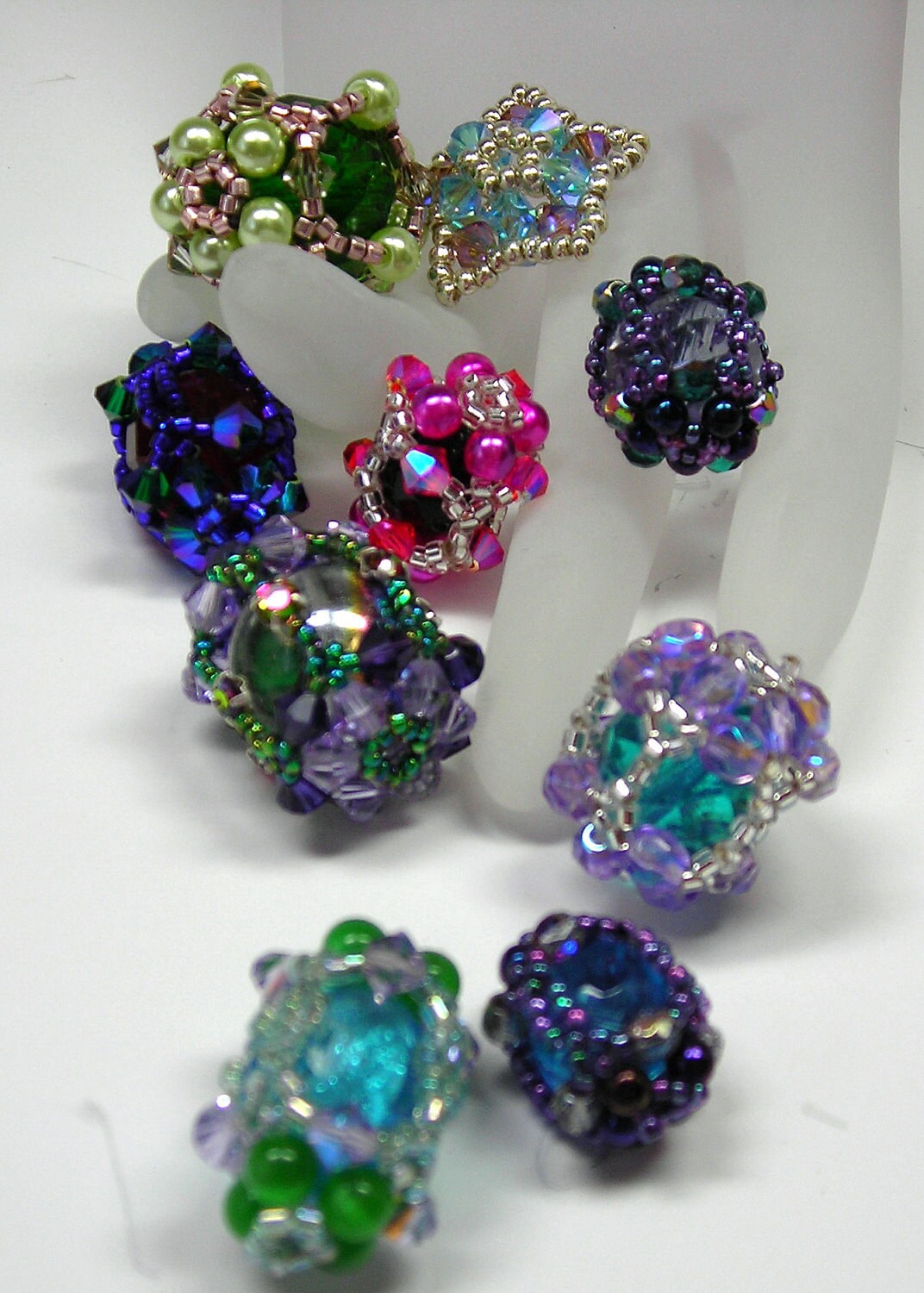 Fabrege Caged Beads Pattern Instant Download. | Etsy