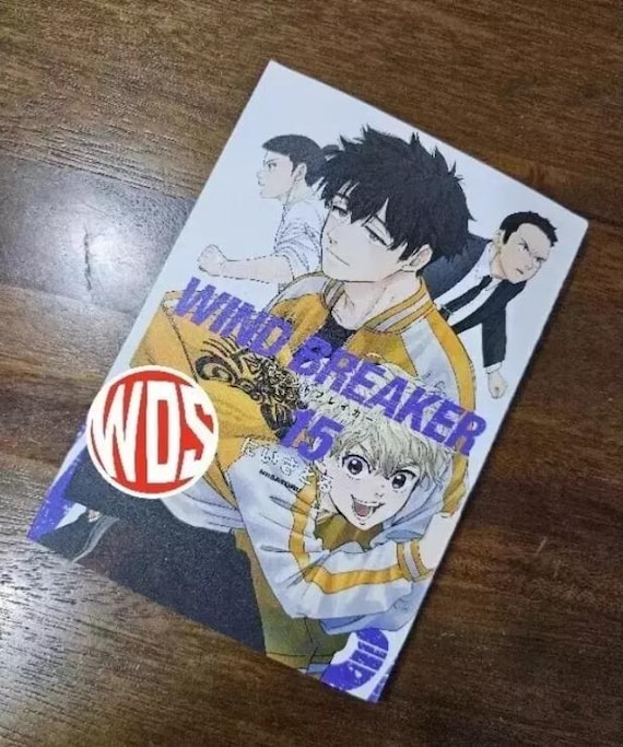 Wind Breaker Manga English Version Full Set Volume 1-15 Free Ship