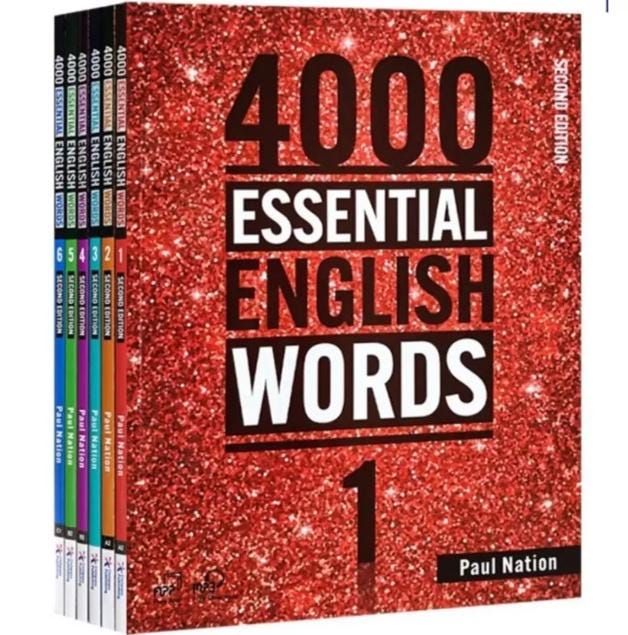4000 Essential English Words 1-6 (6 Books) New Version Fast