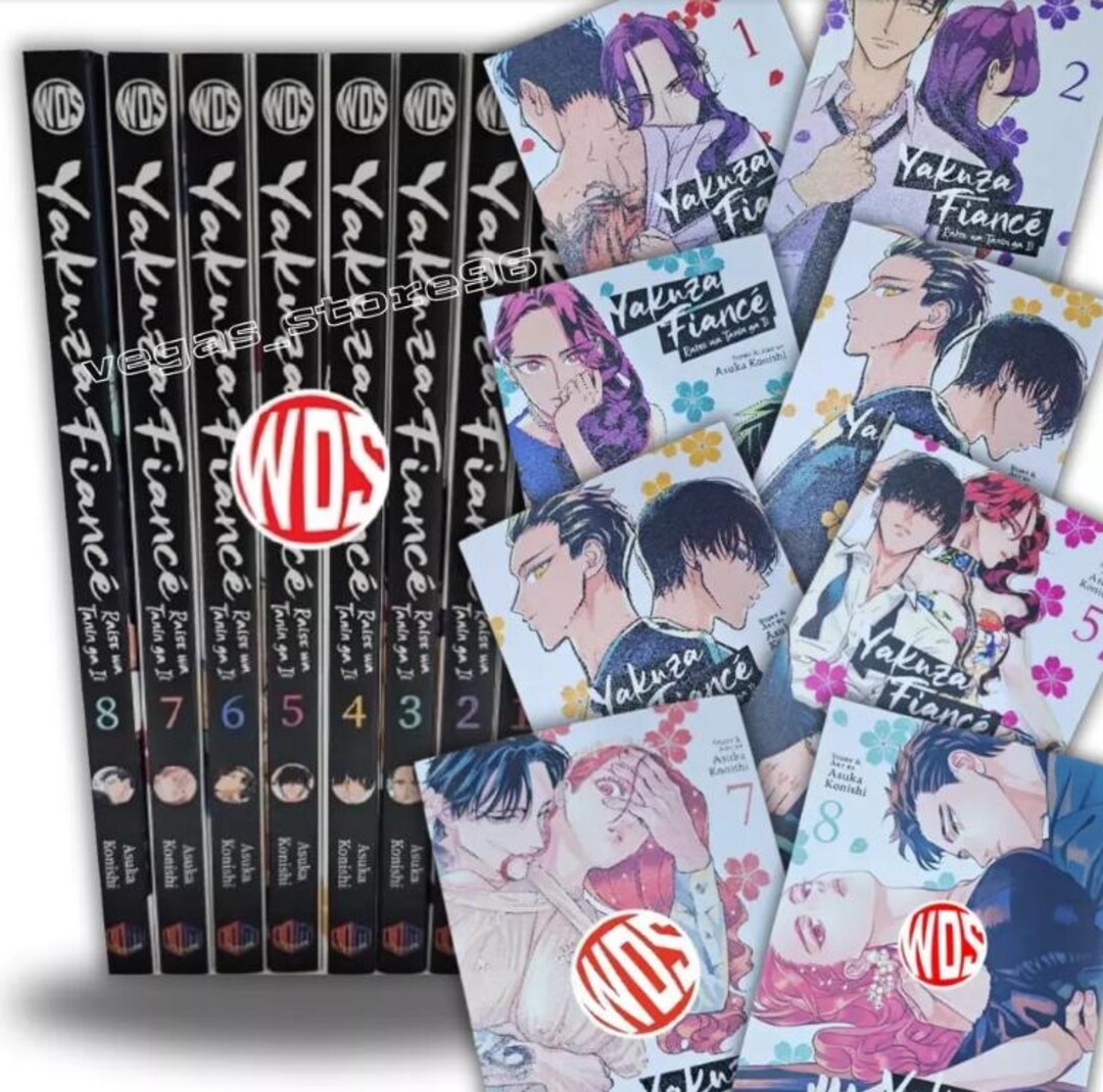 Yakuza Fiance Manga English Full Set Vol. 18 Comic Books