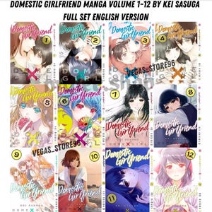 Domestic Girlfriend Manga Comic English Full Set Volume 1-12 by Kei Sasuga Fast Shipping