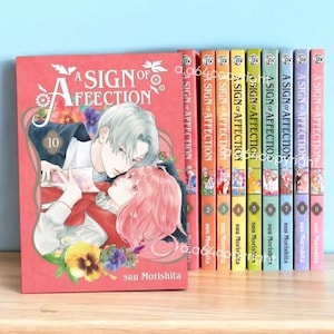 Manga A Sign Of Affection, tom 1-10, angielski, pełny zestaw komiksów, nowy autorstwa Suu Morishity, szybka wysyłka