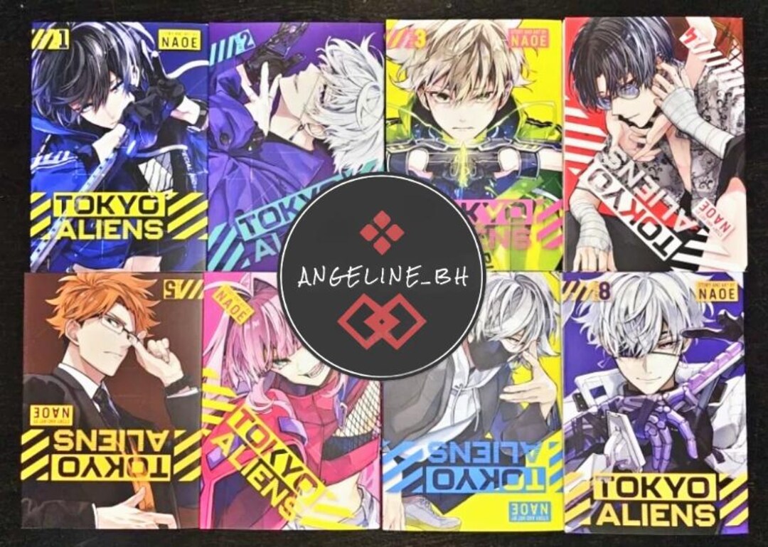 Tokyo Aliens Manga by Naoe English Volume 1-8 Full Set Comic New ...