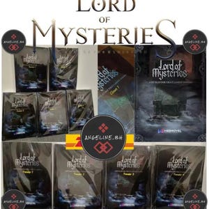Lord Of Mysteries: Palhaço, Sem Rosto, Viajante, Imortal, Sacerdote Vermelho Light Novel Conjunto Completo NOVO Envio Rápido